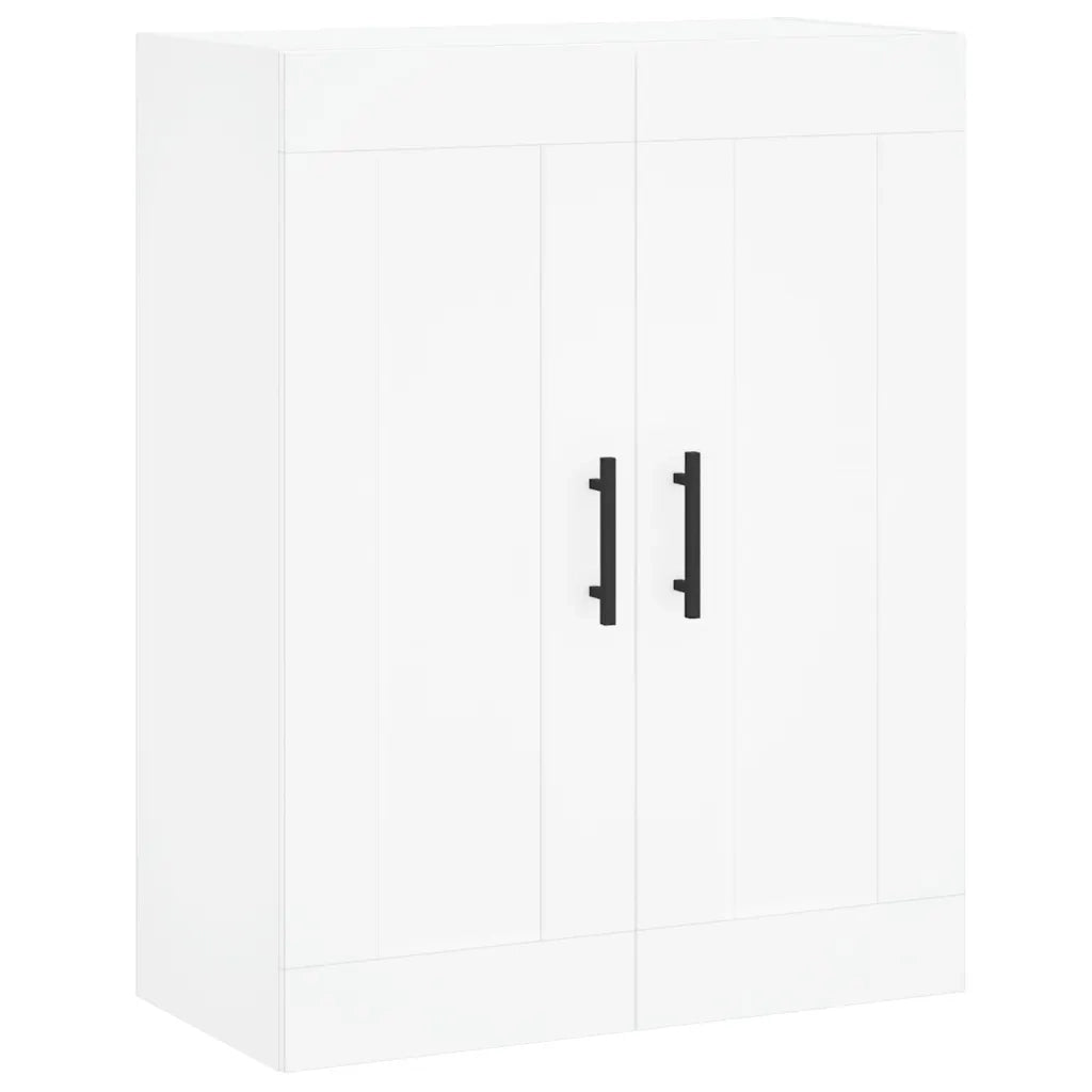 Credenza Bianca 69,5x34x180 cm in Legno Multistrato 3199833