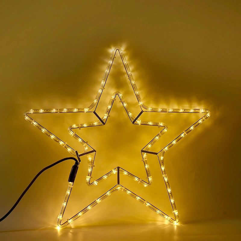 STELLA LUMINOSA LED 90 LUCI CALDE PER INTERNI ED ESTERNI - EFFETTI DI LUCE PERSONALIZZABILI