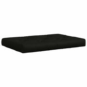 Cuscino per Pallet VIANEN 100% Poliestere Nero 120 x 60 x 12 cm 953345