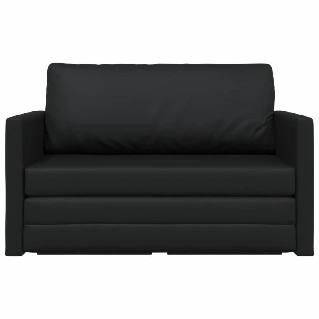 Divano letto Nero 124 x 71 x 78 cm Pelle Artificiale 4106713