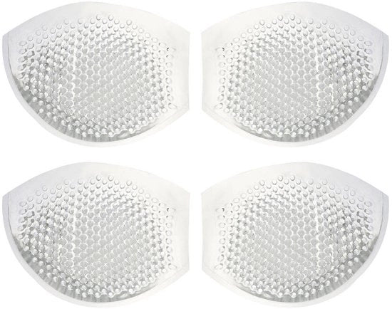 Set di supporti antiscivolo per seno - Herbruikbare - Cuppa a forma semicircolare - Materiale TPE soffice - 2 pezzi - 13 x 10,5 cm