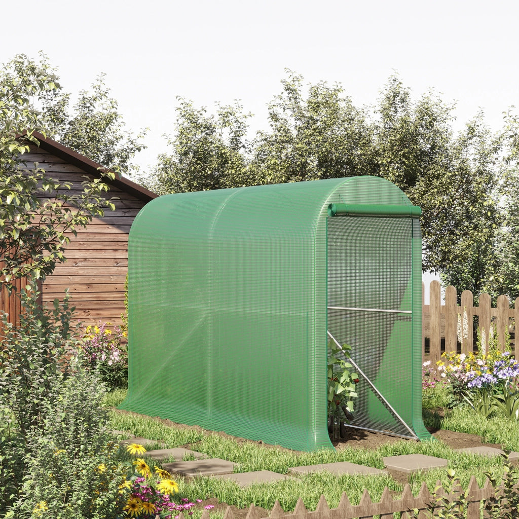 Serra da giardino in polietilene ¨C zephmum ¨C verde 300x100x200 cm