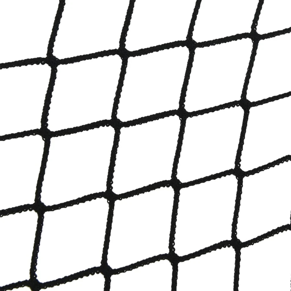 Rete per rimorchio telo di fissaggio del carico portapacchi con corda elastica 3,5 x 2,5 m PP nero 02_0042204