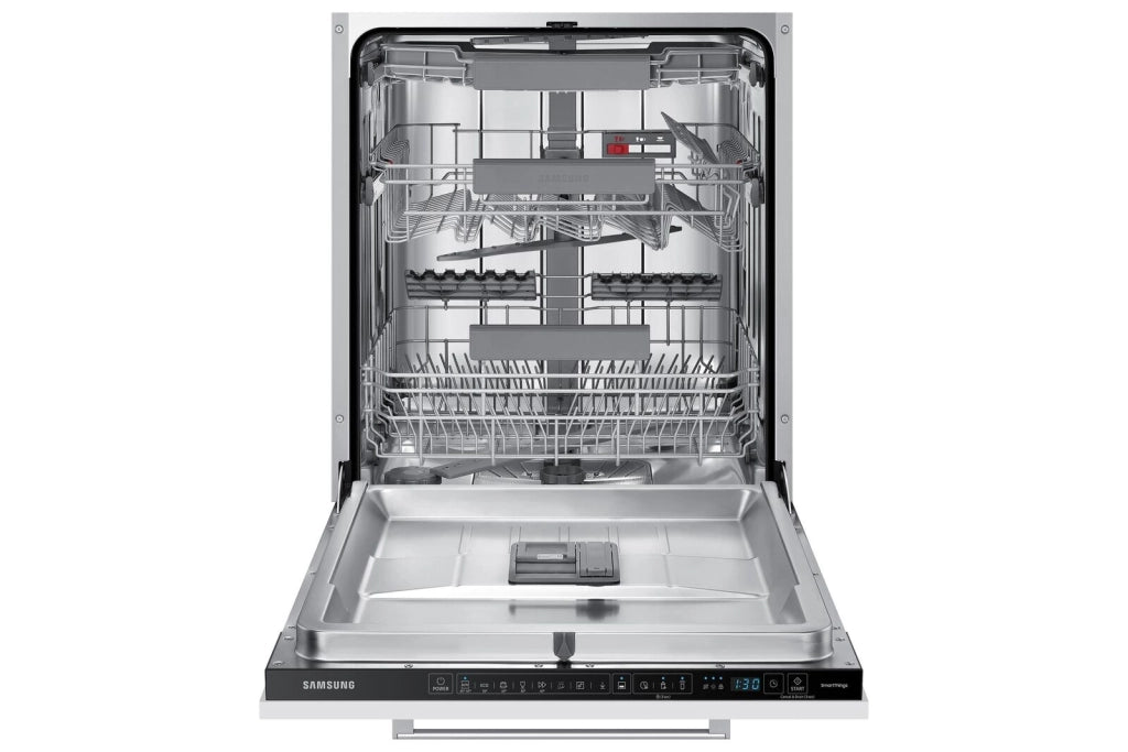 Samsung DW60A8050BB Lavastoviglie da incasso a Scomparsa Totale 14 Coperti Classe energetica C 8 programmi Motore Inverter Terzo Cestello Convertibile 60 cm