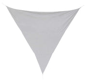 Tenda Vela Ombreggiante Triangolare 5x5x5m in Poliestere Grigio