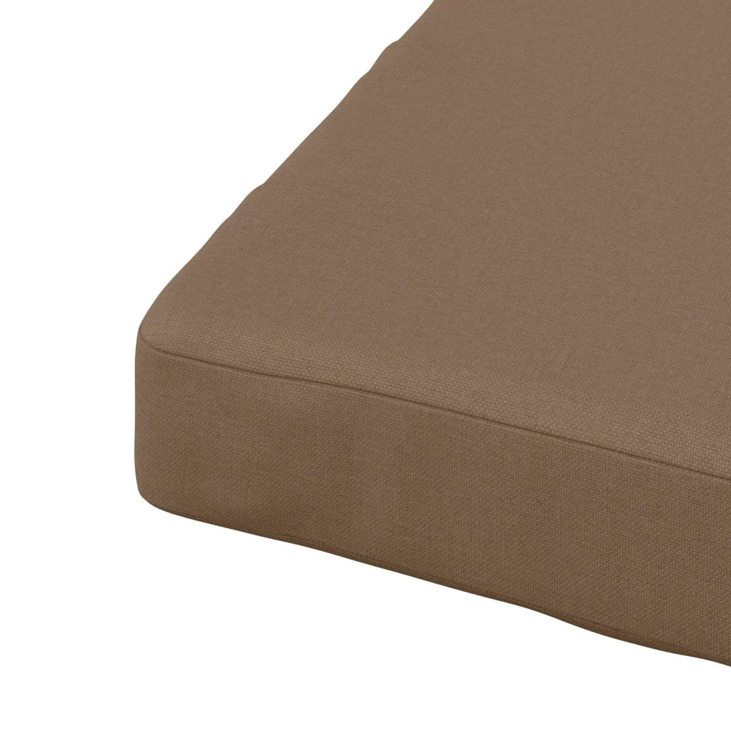 Cuscino per Sedia in Unico Pezzo SOEST 100% Poliestere Tortora 944879