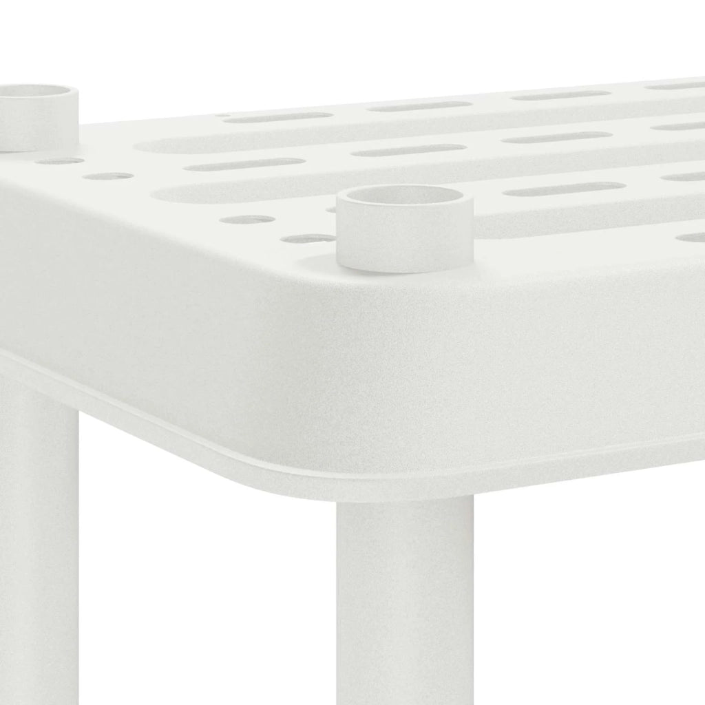 Unità di scaffalatura 3 livelli 100 x 40 x 96 cm PP Bianco 8011746