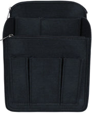 Organizzatore di borsa da viaggio con chiusura a rilascio rapido, organizzatore di borsa da mano per borsa da viaggio grande nera