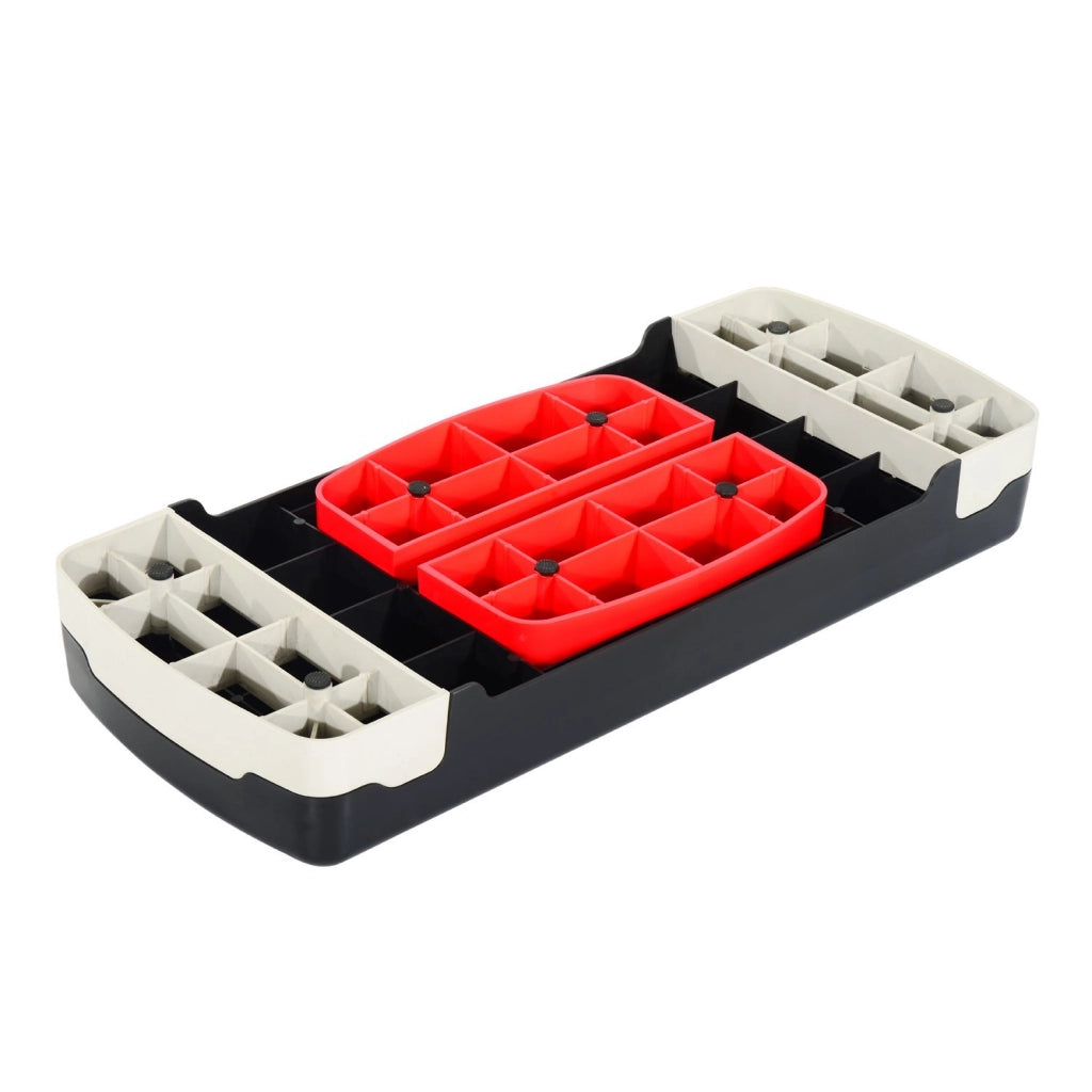 Step Fitness Stepper Aerobico Regolabile 2 Livelli 10/15 cm ¨C zephmum ¨C 68x29x15 cm Nero e Rosso