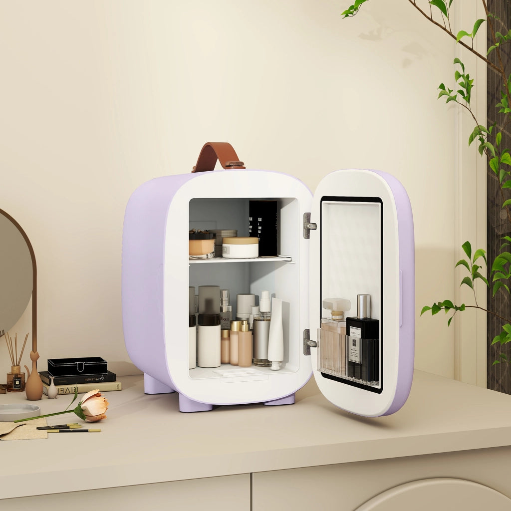 Mini Frigorifero Silenzioso 4L 9V/240V ¨C zephmum ¨C 20.3¡Á26.3¡Á28 cm Violetto