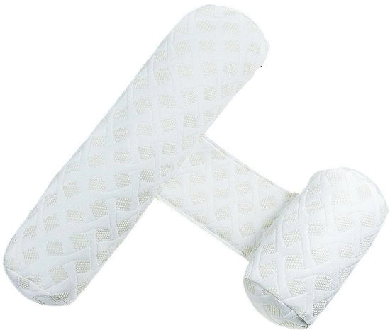 Cuscino per bambini con imbottitura rimovibile e lavabile per laterali. Cuscino per bambini con imbottitura rimovibile e lavabile per una sicura dormita e prevenzione di cadute.