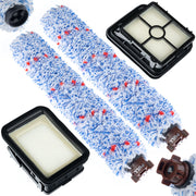Set di Filtri HEPA e Spazzole Rotanti compatibile con Aspirapolvere Bissell CrossWave 1866 1868F 1785 17132 – Alta