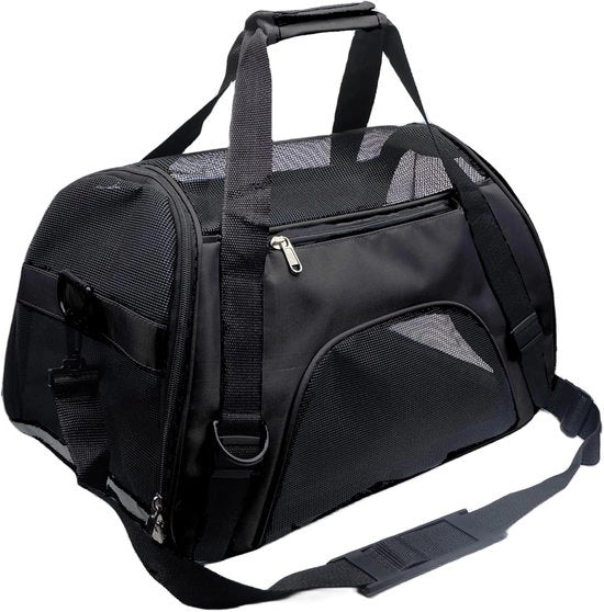 Tas per Animali Domestici - M - 48*26*31CM - adatto per animali domestici fino a 4kg - borsa per animali domestici - borsa medica per gatti - borsa per piccoli cani - adatto per piccoli e medi gatti - tas portatile per animali domestici - tas pieghevole
