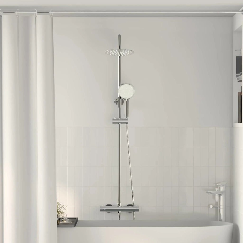 Set di Sistema Doccia Termostatico Cromo 27 x 43,5 x 83 cm 42028280