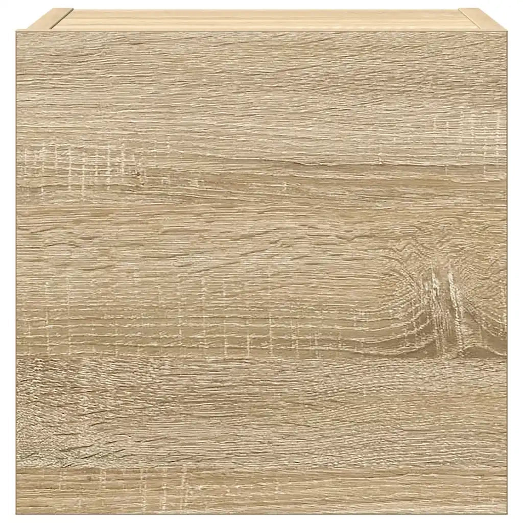 Set di Mobili Porta TV 7 pz Rovere Sonoma in Legno Multistrato cod mxl 11942