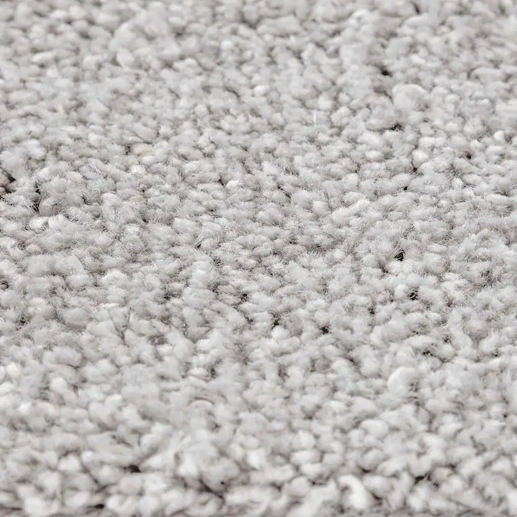 Tappeto Shaggy Antiscivolo Grigio 160 x 160 cm PP 4019777