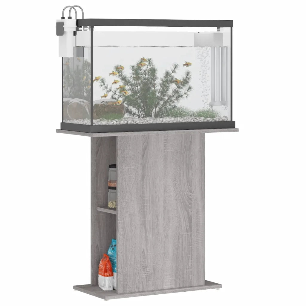 Supporto per Acquario 75x36x72,5 cm Multistrato Grigio Sonoma CFW5699509