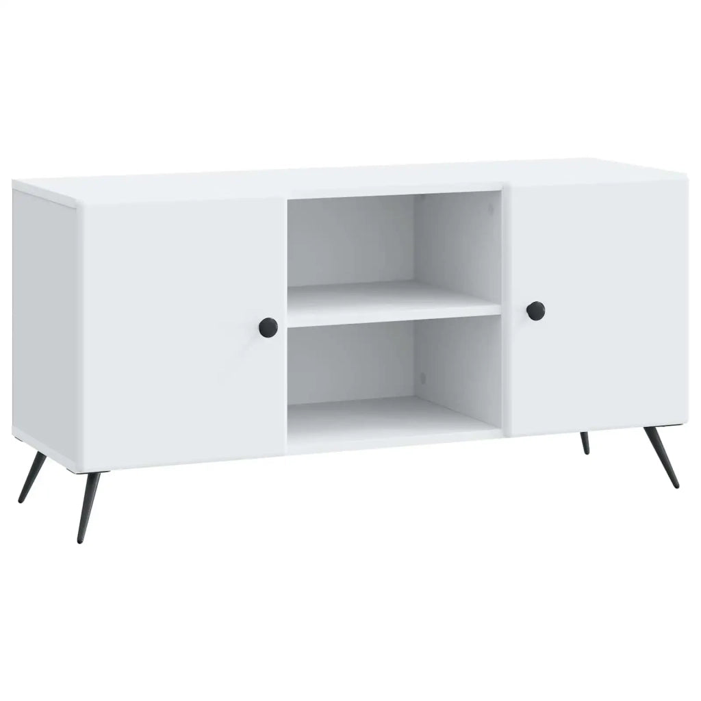 Mobile TV Bianco 102 x 34,5 x 50 cm Legno ingegnerizzato 895615