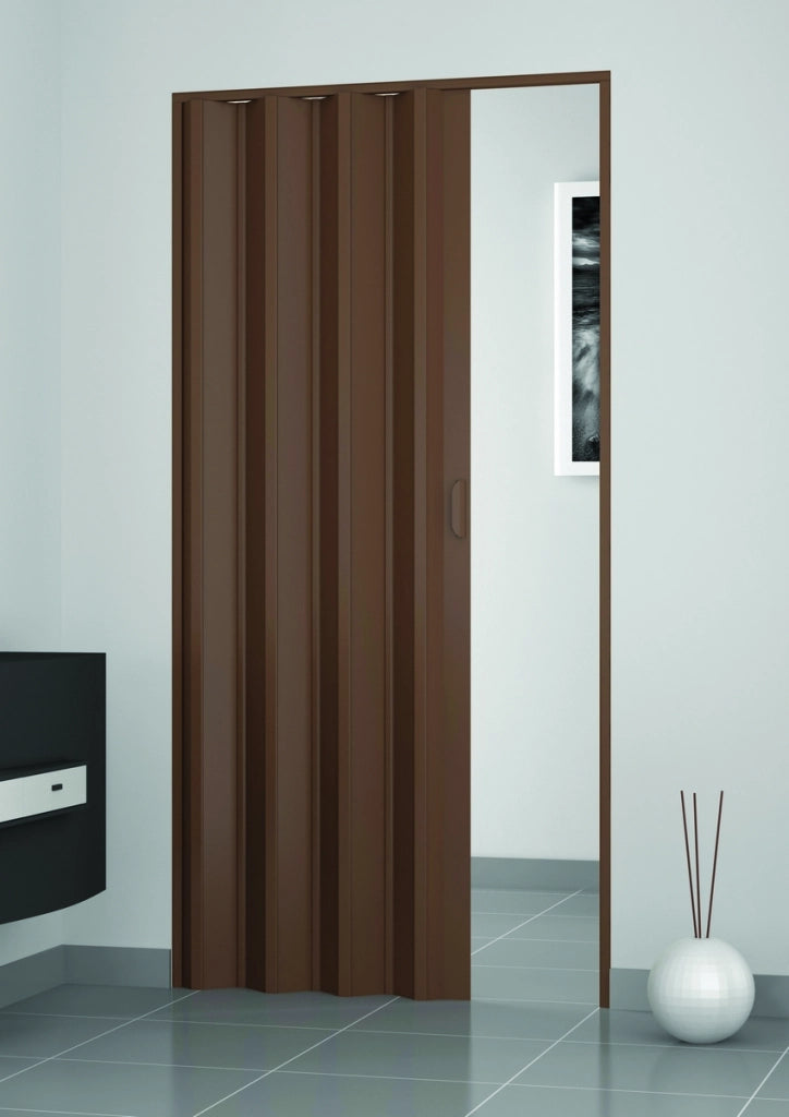 PORTA D'ARREDO PER INTERNO A SOFFIETTO NOCE- cm 100 x 214- DH- pezzi 1