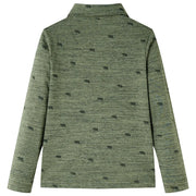 Camicia per Bambini Cachi Mélange 140 13128