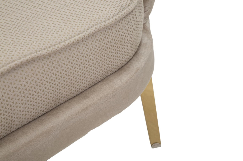 Divano 2 Posti 136x76x78 cm in Tessuto Imbottito