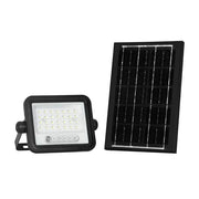 Faro LED Solare 20W Sensore Crepuscolare Telecomando CCT 2000K-8000K IP65
