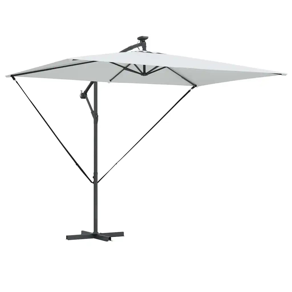 Ombrellone Sabbia 294 x 200 x 270 cm Poliestere e Alluminio 42003391