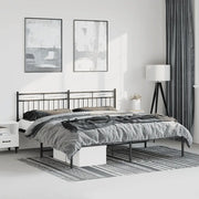 Giroletto con Testiera in Metallo Nero 183x213 cmcod mxl 83949