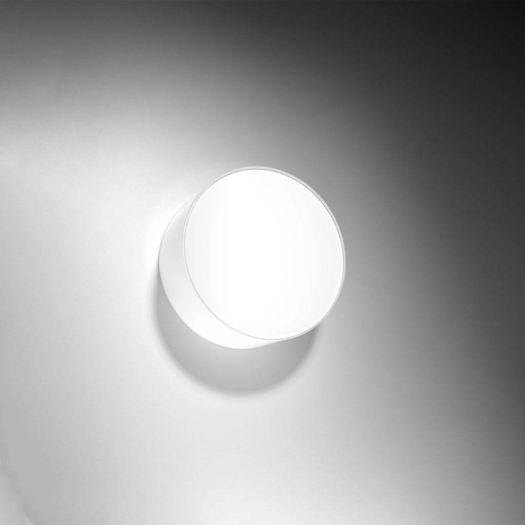 Plafoniera tonda bianca Ø25 PIAZZA Pure Lume E27 15W