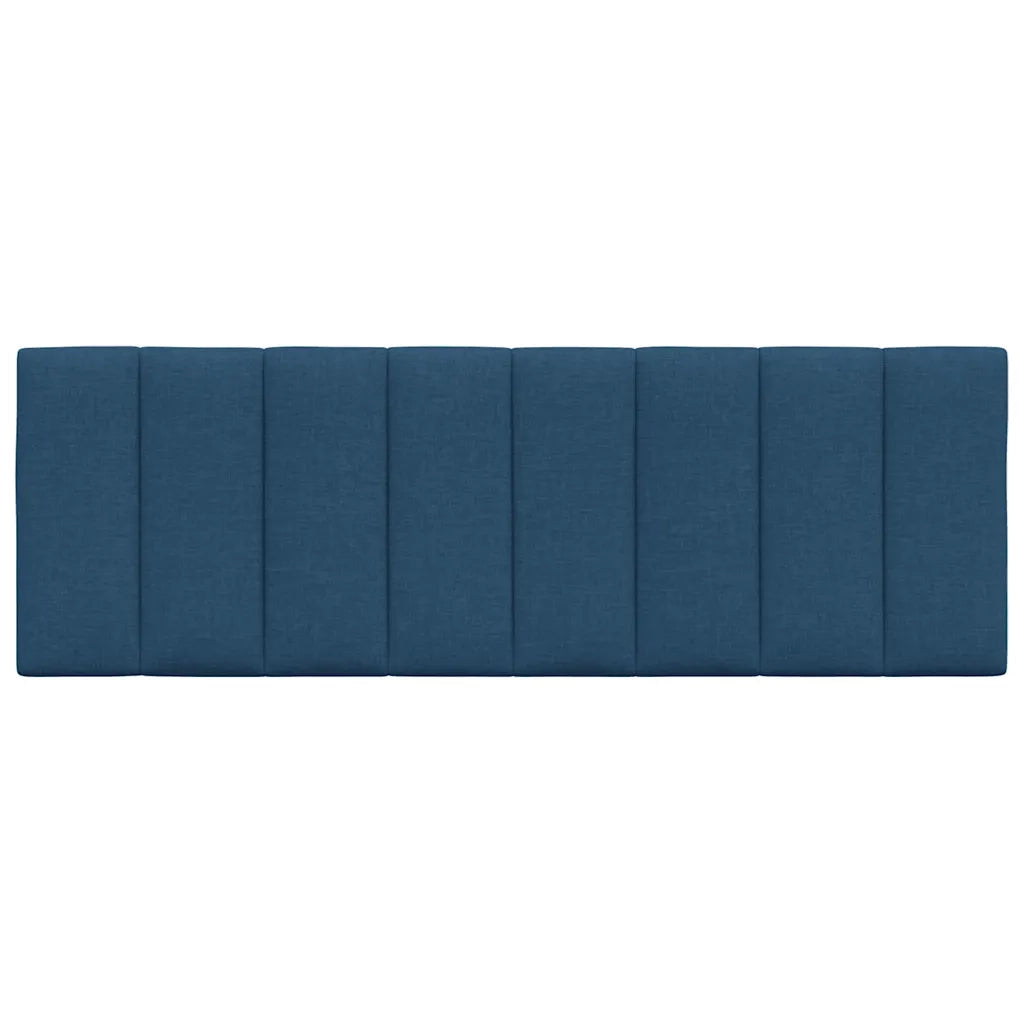 Cuscino Testiera Hanko Blu 140 cm in Tessuto 4019169