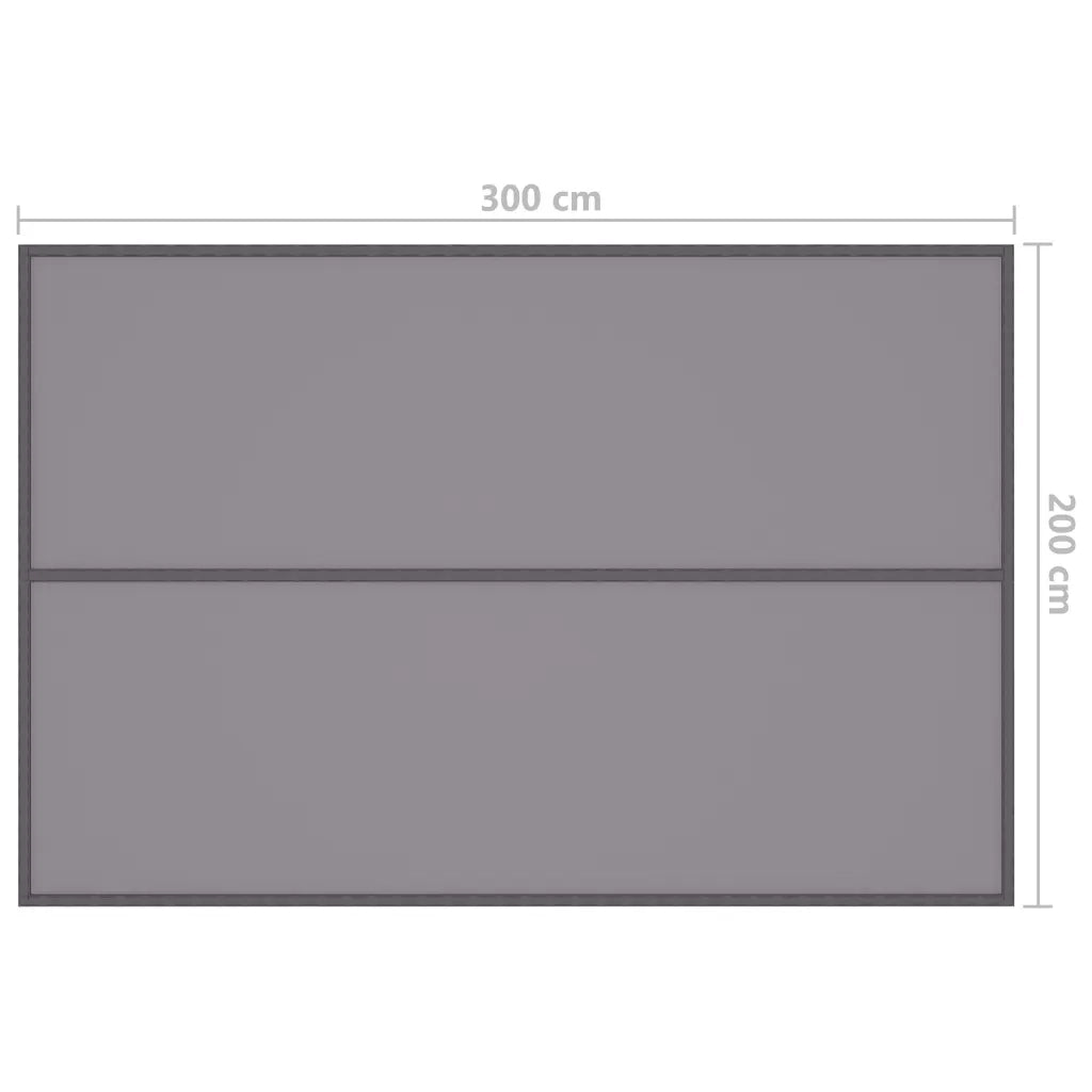 Telone per Esterni 3x2 m Grigio 150412