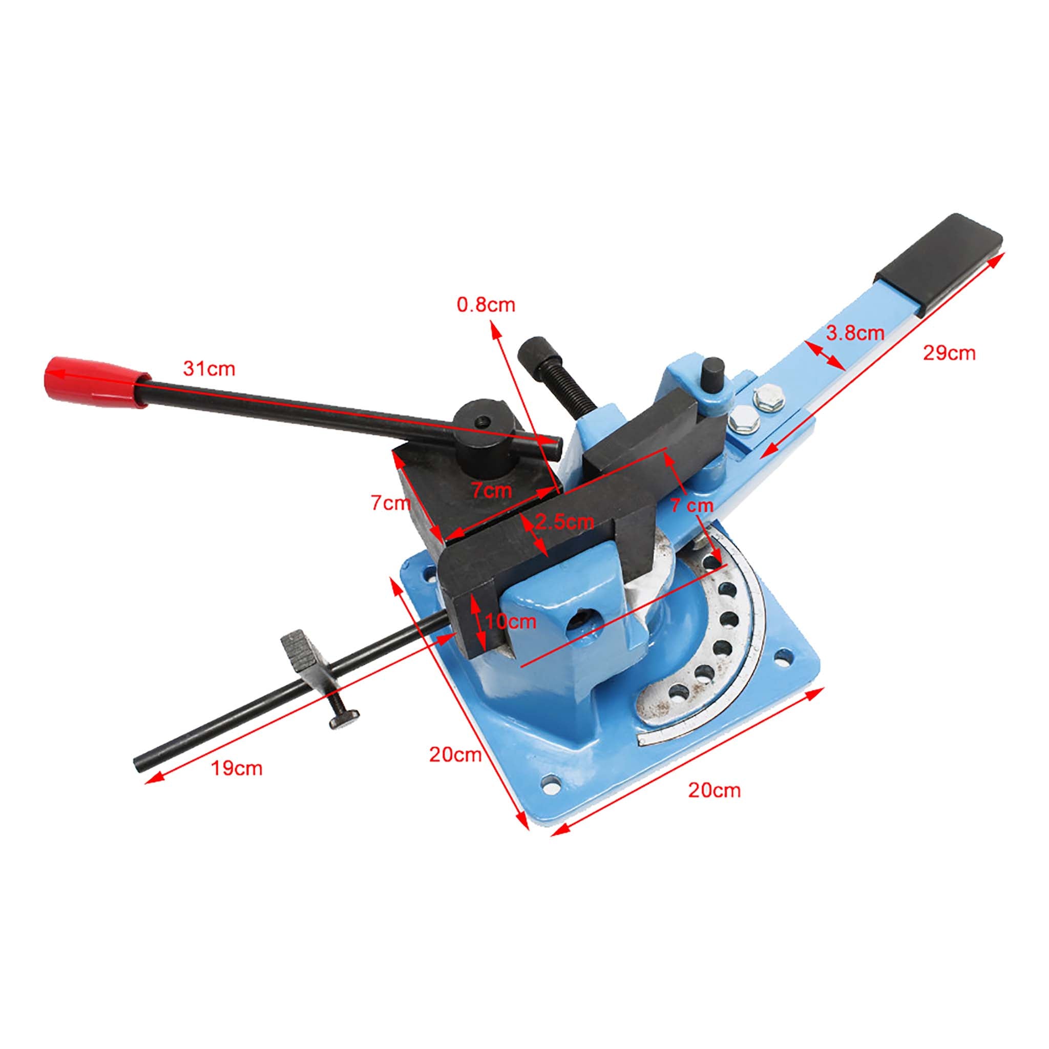 Curvatrice ad angolo universale manuale Piegatrice Piegaferri Curvaferri