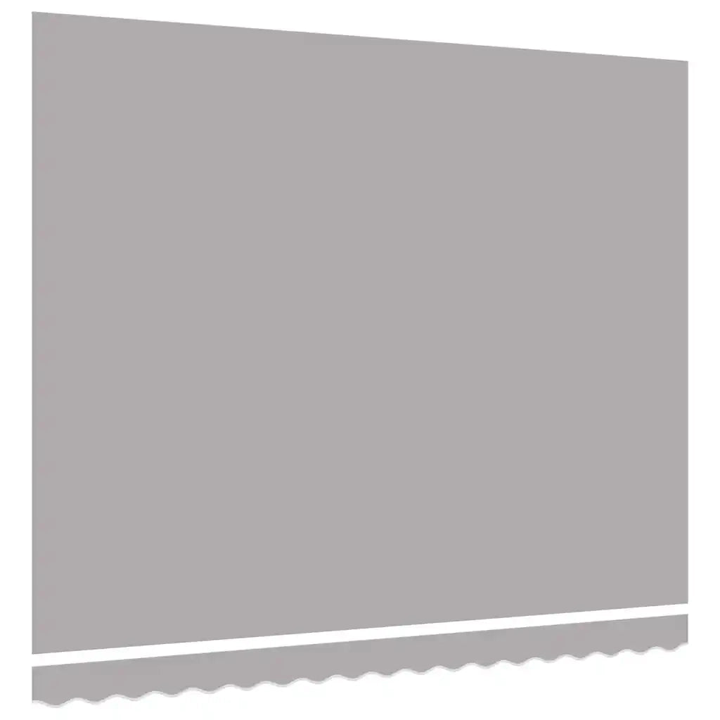 Telo di ricambio per tenda da sole Grigio chiaro 4 × 3 m 42000588