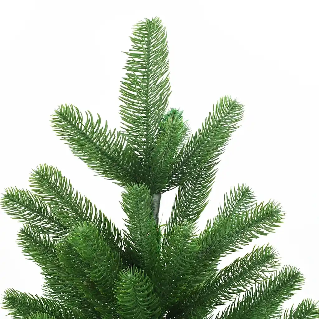 Albero di Natale Preilluminato con Palline Verde 180 cm 3077641