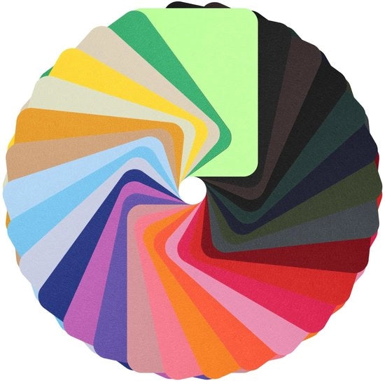 Applicazioni da stirare 28 pezzi - Patches colorati - Patches per stiratura abbigliamento - Patches di riparazione - Pannelli per borse DIY - 12,5 x 9,5 cm