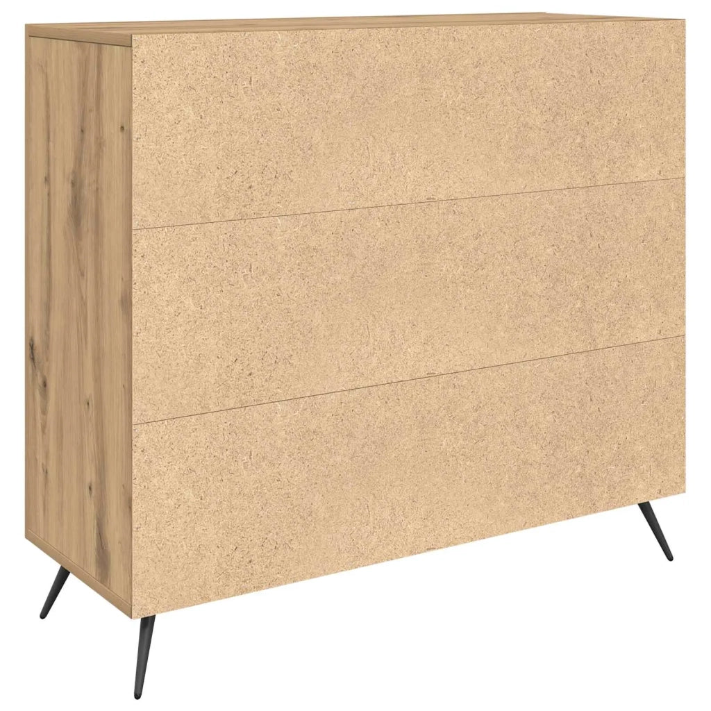 Credenza Rovere artigianale 89,5 x 34 x 80 cm Legno multistrato 879577