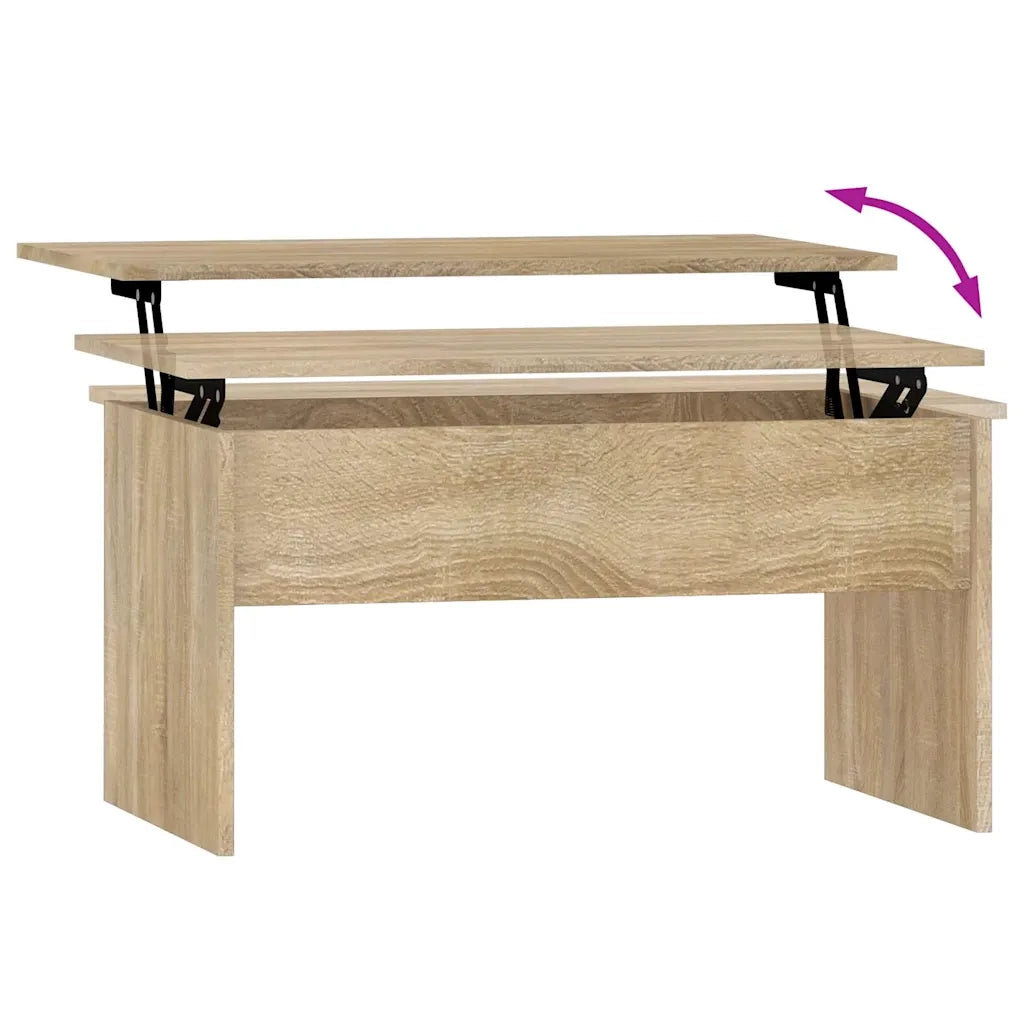 Tavolino salotto | Tavolino da caff¨¨ | Tavolino da Soggiorno Rovere Sonoma 80x50,5x41,5cm Legno Multistrato