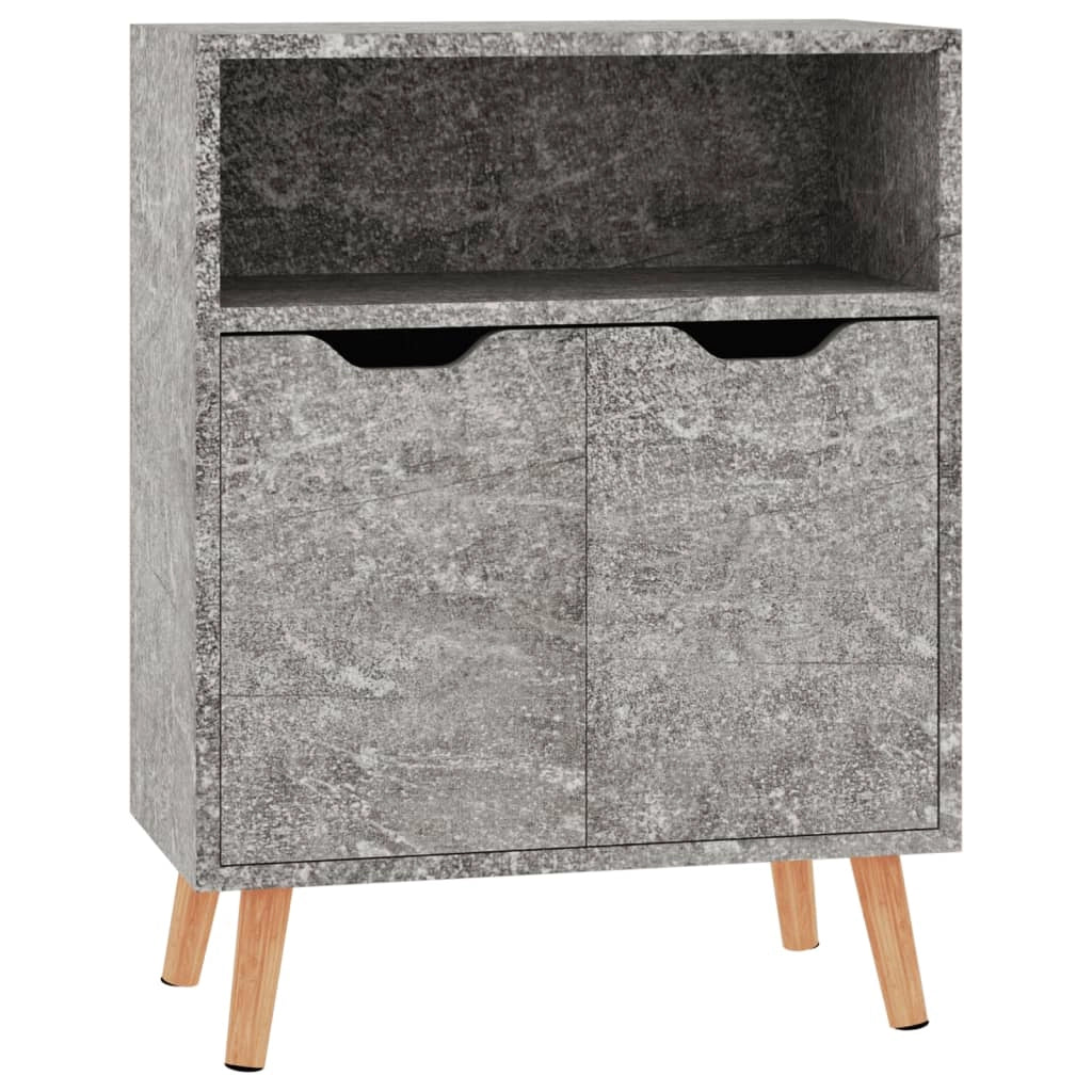 Buffet credenza cassettiera armadio mobile contenitore organizer per cucina soggiorno salotto 60 x 30 x 72 cm legno ingegnerizzato grigio 02_0031957