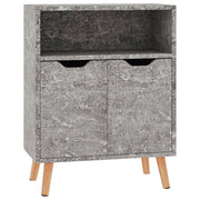 Buffet credenza cassettiera armadio mobile contenitore organizer per cucina soggiorno salotto 60 x 30 x 72 cm legno ingegnerizzato grigio 02_0031957