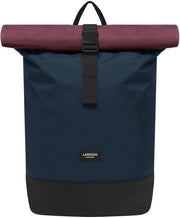 Borsa a Rolltop per Uomo e Donna, Blu e Rosso - Borsa con Tasca per Laptop per Università, Lavoro, Viaggi e Bicicletta - Borsa per Giorno di Medie Dimensioni - Impermeabile