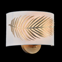 Lampada da parete House in Metallo Farn Oro