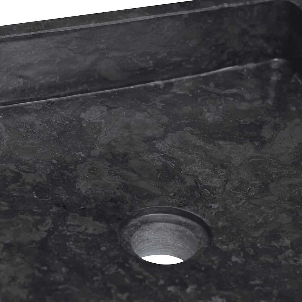 Lavandino Nero 40x40x10 cm in Marmo CFW4655856