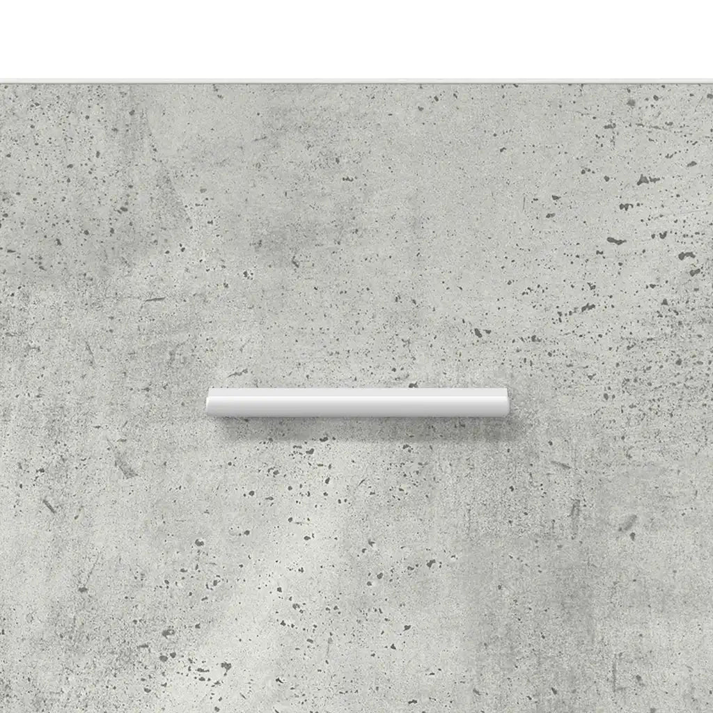 Armadio sottolavello con porta Grigio cemento Legno multistrato
