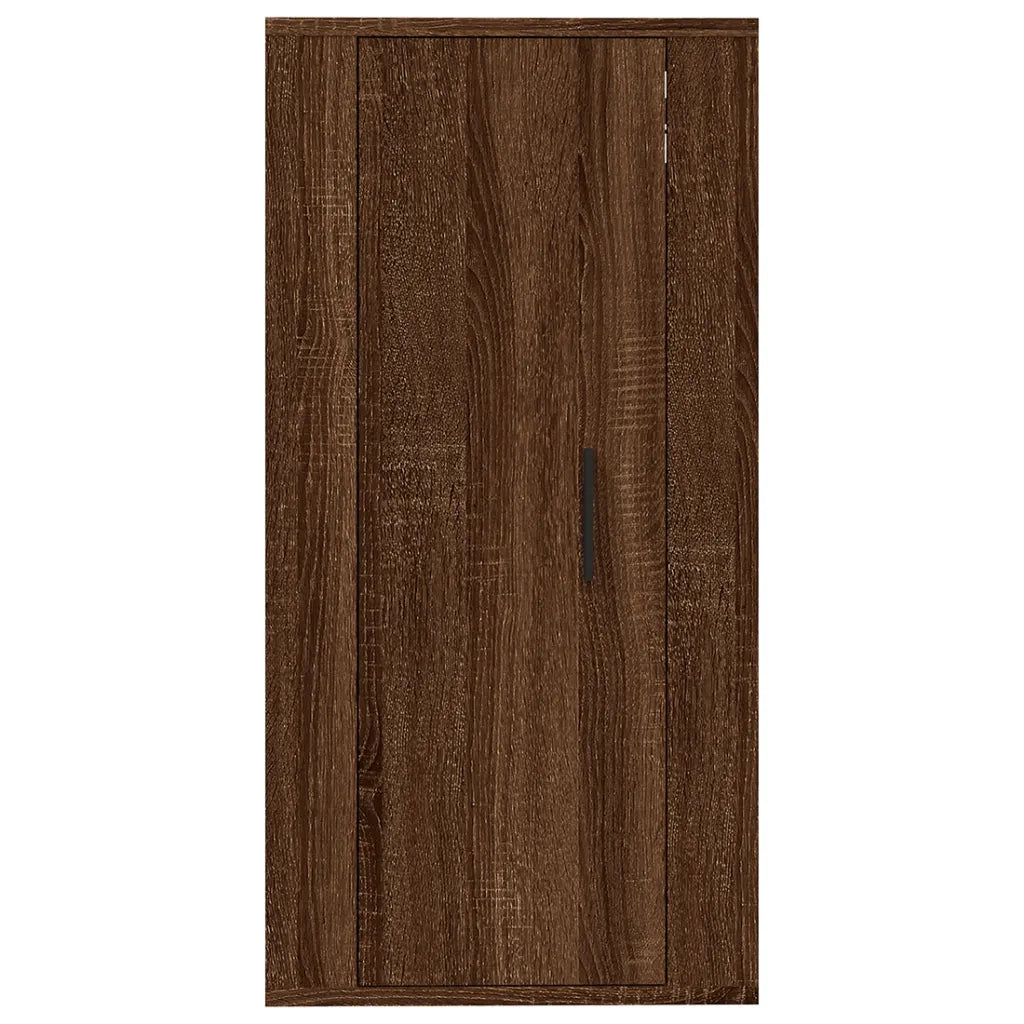 Mobile Porta TV a Parete Rovere Marrone 40x34,5x80 cm cod mxl 23162