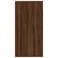 Mobile Porta TV a Parete Rovere Marrone 40x34,5x80 cm cod mxl 23162