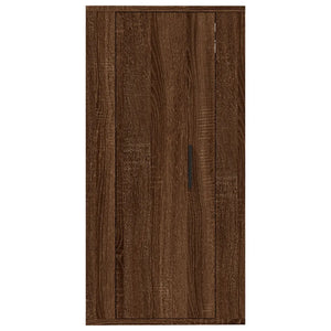 Mobile Porta TV a Parete Rovere Marrone 40x34,5x80 cm cod mxl 23162