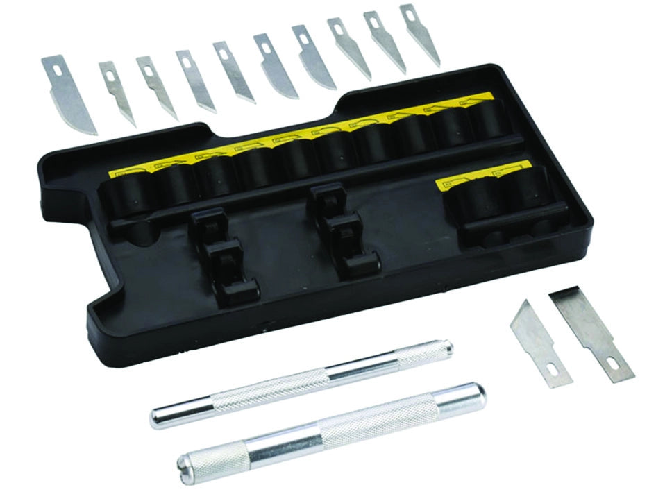 KIT COLTELLI E LAME PER MODELLISMO  (STHT073872)    STANLEY
