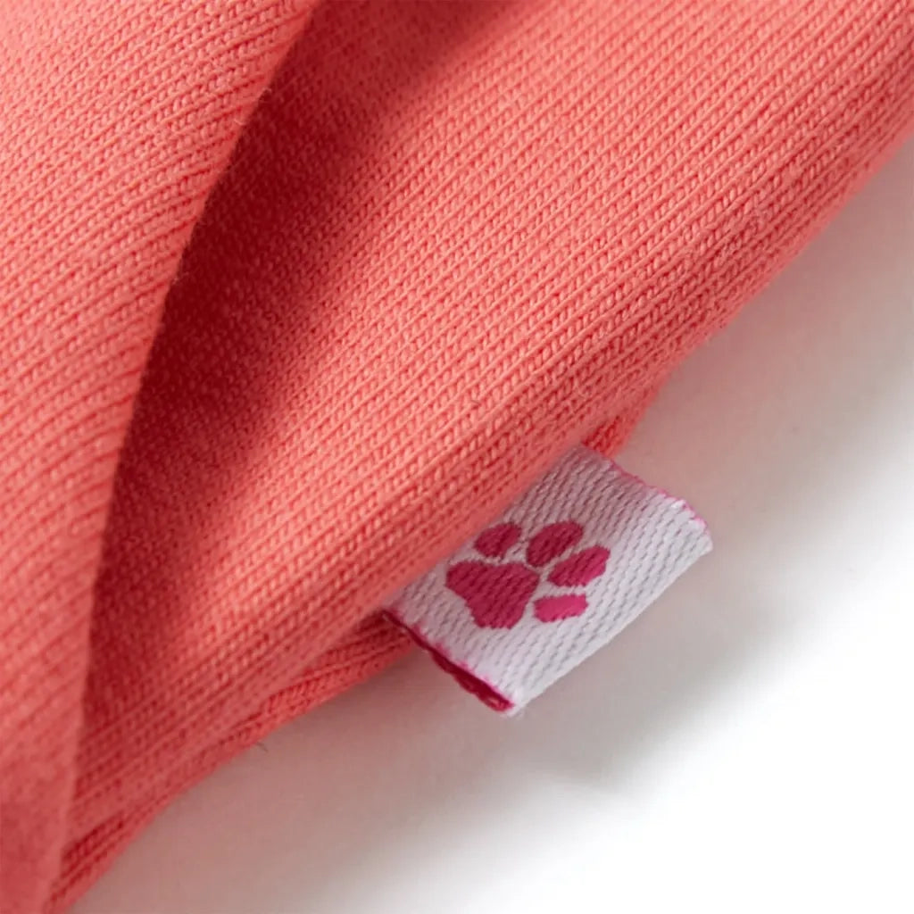 Pantaloni per Bambini a Gamba Larga Corallo 104