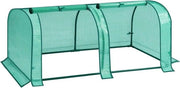 Serra di Protezione per Piante Verdi - 130 x 60 x 50 cm - Telaio Semi-Transparente in PE 130 g/m² - Impermeabile e Resistente alle Intemperie - Serra Multifunzionale per Piante