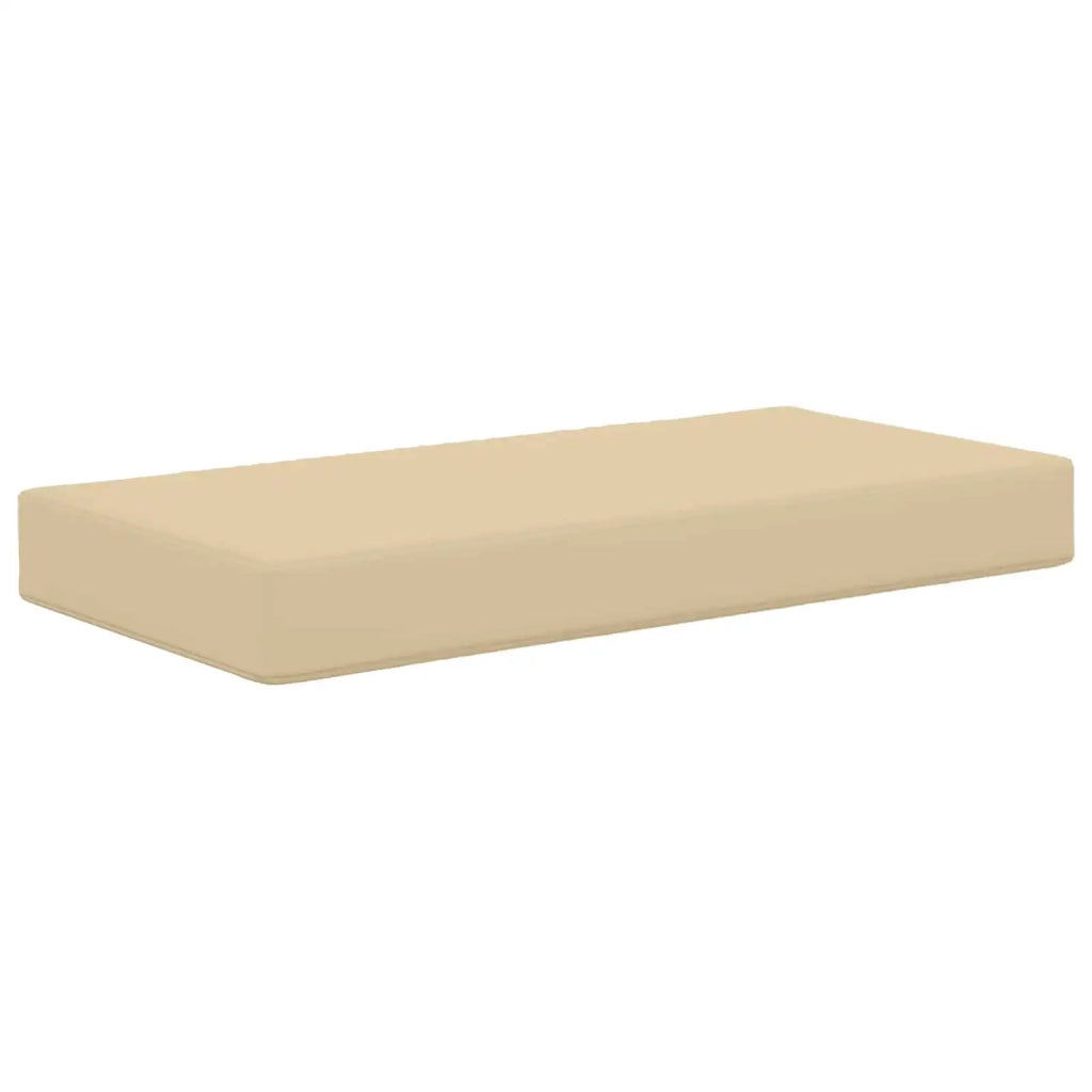 Cuscino da Sedia Esterno Beige 80 x 40 x 8 cm 100% Poliestere 900951